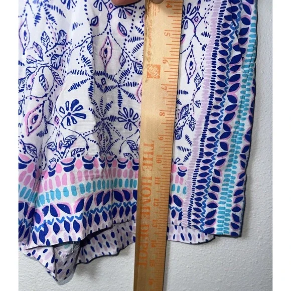 Lilly Pulitzer Neilah Resort White Time To Shine Engineered Shorts Women's XXS - Picture 2 of 6